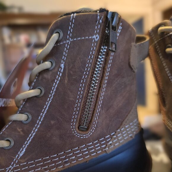 WOLVERINE TORRENT BOOTS Women's Size 7.5W Cognac NEW in box W880227 - Picture 6 of 10